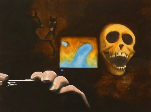 Screen, skull,4